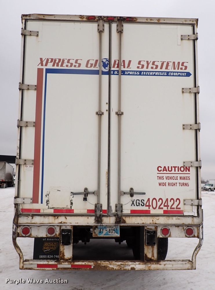 image for item JO9735 2004 Wabash  dry van trailer