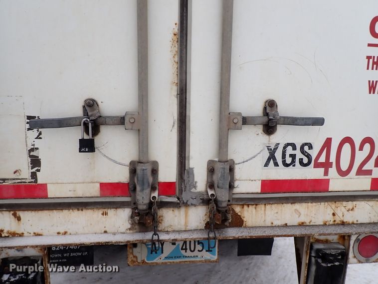 image for item JO9735 2004 Wabash  dry van trailer