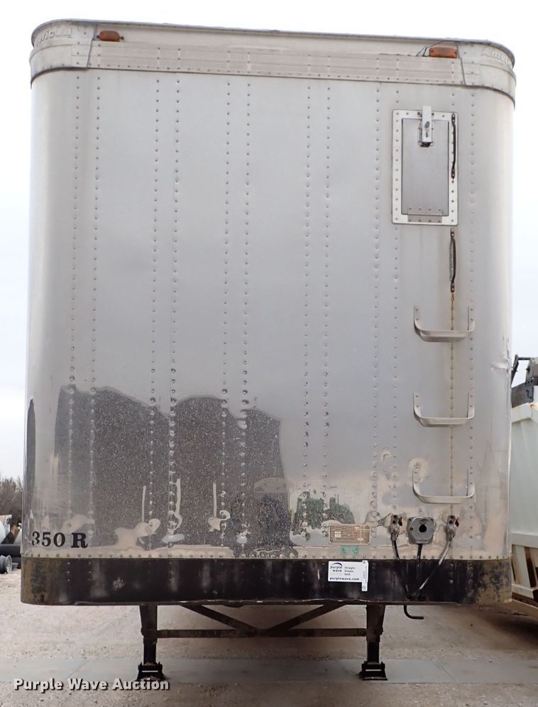 image for item JO9737 1990 American Trailer Inc A751  dry van trailer