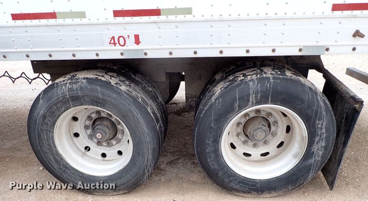 image for item JO9737 1990 American Trailer Inc A751  dry van trailer