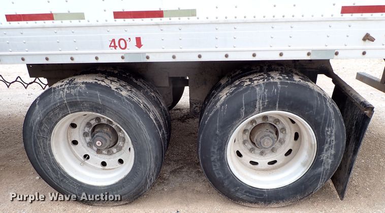 image for item JO9737 1990 American Trailer Inc A751  dry van trailer