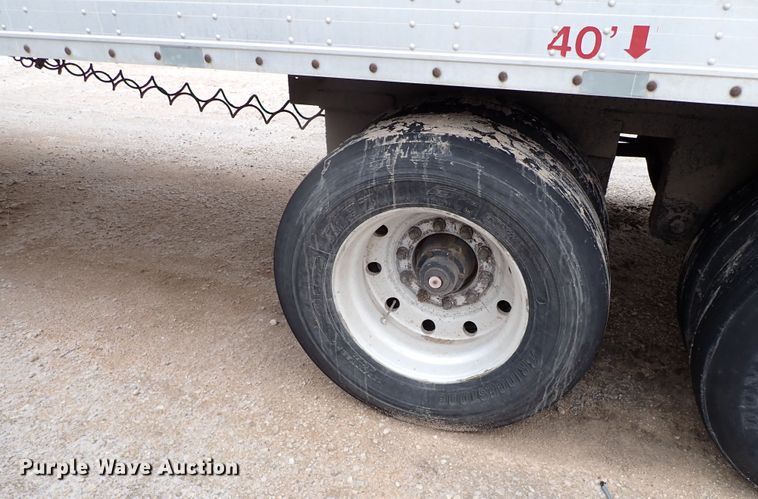 image for item JO9737 1990 American Trailer Inc A751  dry van trailer