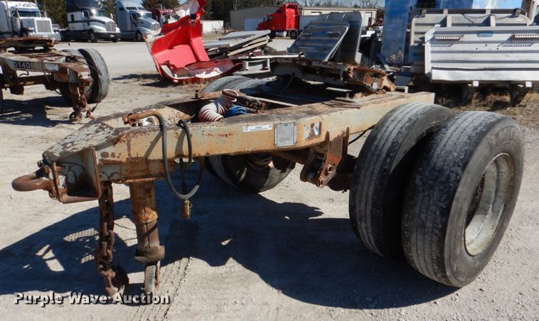 image for item JS9687 1995 Strick  fifth wheel dolly