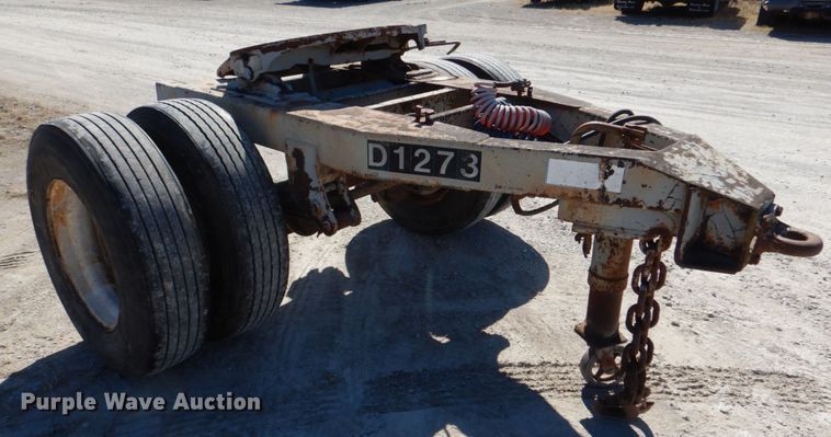 image for item JS9687 1995 Strick  fifth wheel dolly