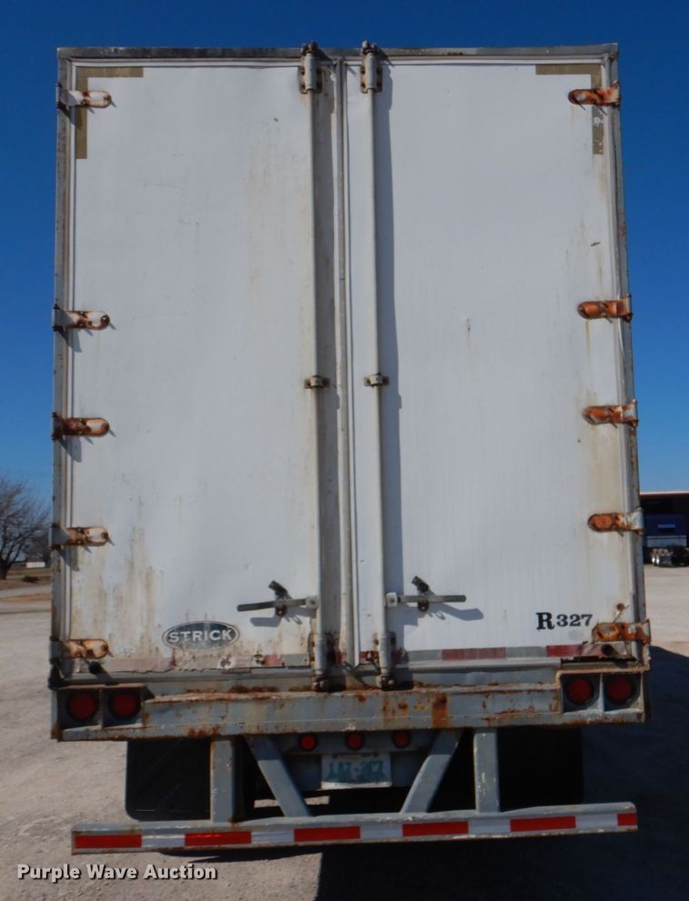 image for item JS9688 1995 Strick  dry van trailer