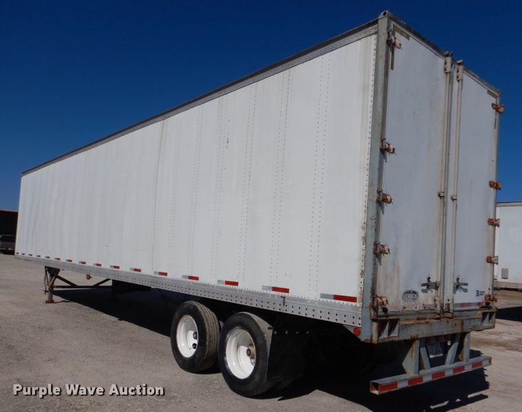 image for item JS9688 1995 Strick  dry van trailer