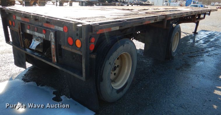image for item JS9724 Transcraft TL-42  flatbed trailer