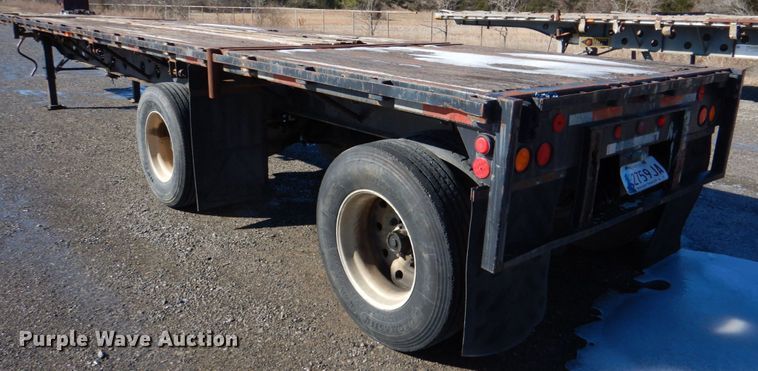 image for item JS9724 Transcraft TL-42  flatbed trailer