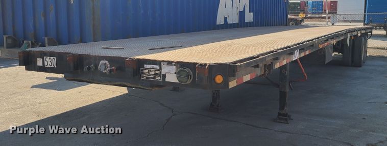 image for item KG9640 1996 Viking  flatbed trailer