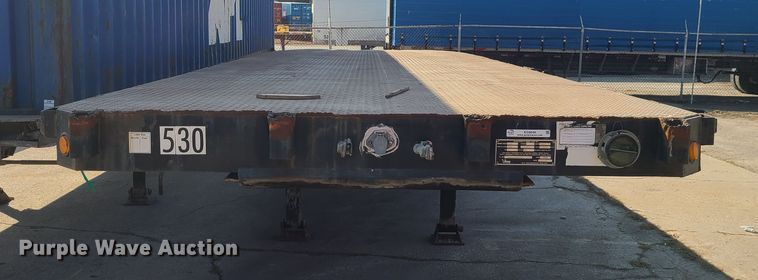 image for item KG9640 1996 Viking  flatbed trailer
