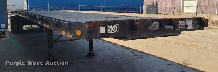image for item KG9640 1996 Viking  flatbed trailer