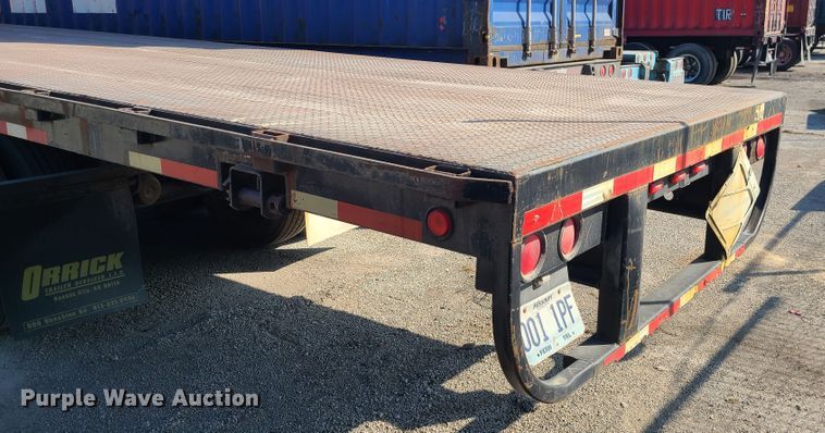 image for item KG9640 1996 Viking  flatbed trailer