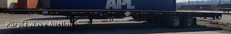 image for item KG9640 1996 Viking  flatbed trailer