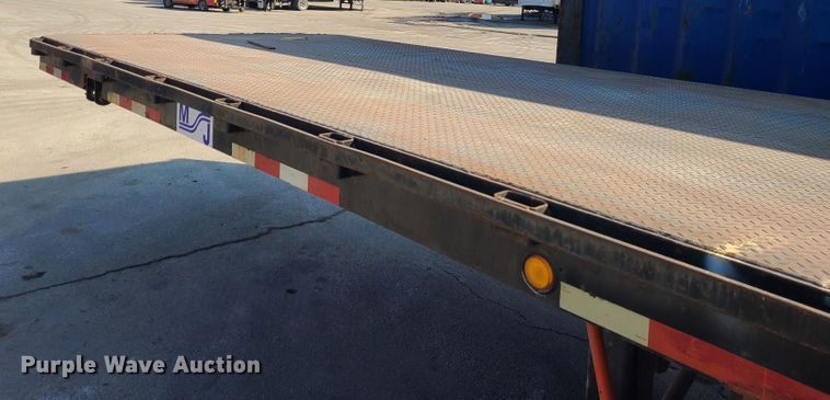 image for item KG9640 1996 Viking  flatbed trailer