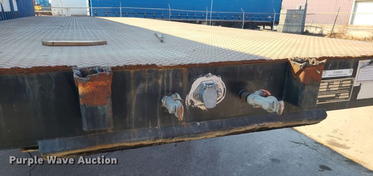 image for item KG9640 1996 Viking  flatbed trailer