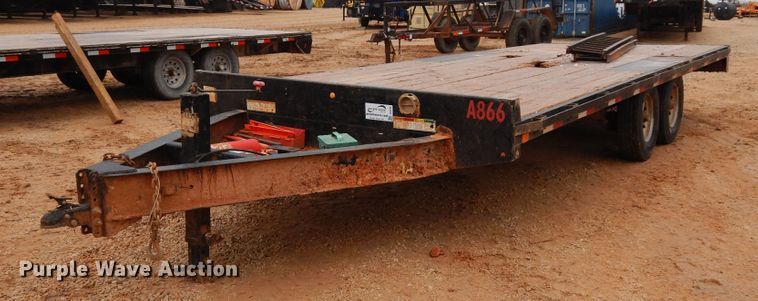 image for item DI8700 2018 Big Tex 140A  equipment trailer