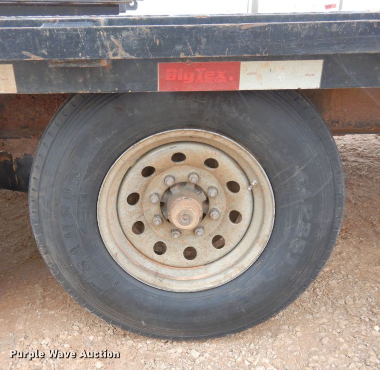 image for item DI8700 2018 Big Tex 140A  equipment trailer