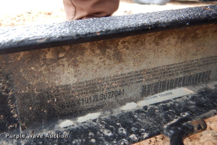 image for item DI8710 2020 Big Tex 35SA  utility trailer