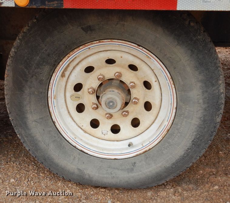 image for item DI8716 2017 Top Hat GN159-25X8.5-15.9E-F  equipment trailer