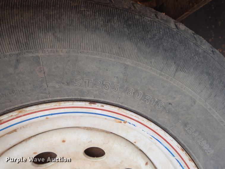 image for item DI8716 2017 Top Hat GN159-25X8.5-15.9E-F  equipment trailer