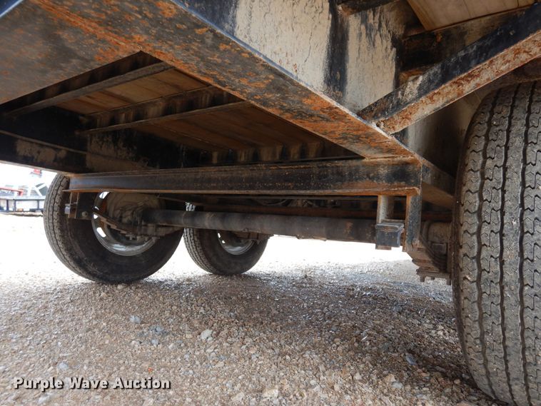 image for item DI8717 2017 Top Hat GN159-25X8.5-15.9E-F  equipment trailer