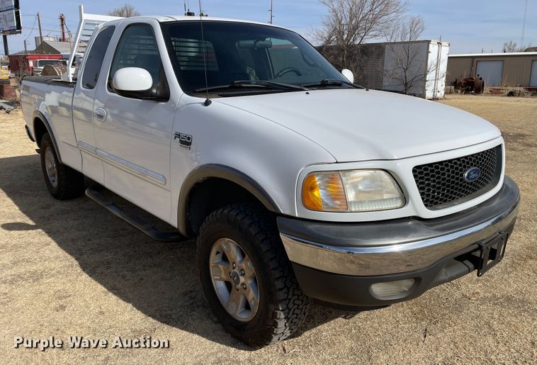 image for item DJ5015 2002 Ford F150  SuperCab pickup truck