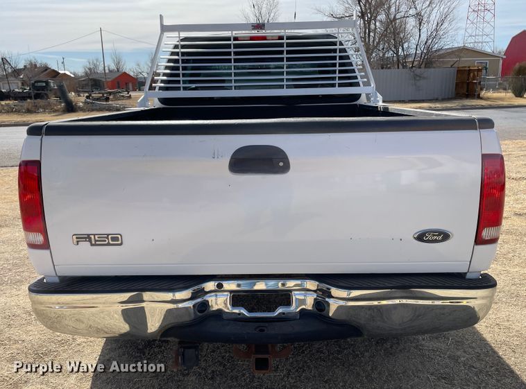 image for item DJ5015 2002 Ford F150  SuperCab pickup truck