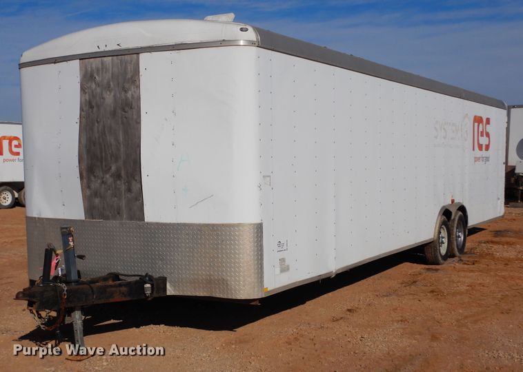 image for item DK0228 2011 TNT THR8.530TA  enclosed cargo trailer