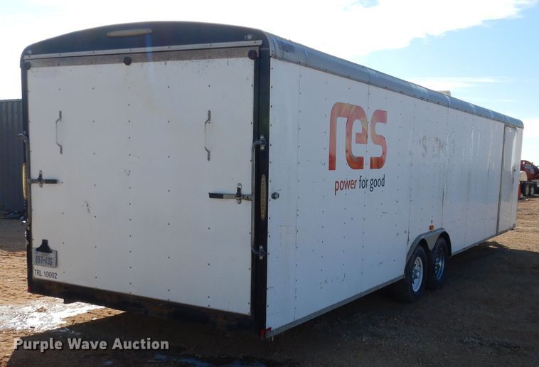 image for item DK0228 2011 TNT THR8.530TA  enclosed cargo trailer