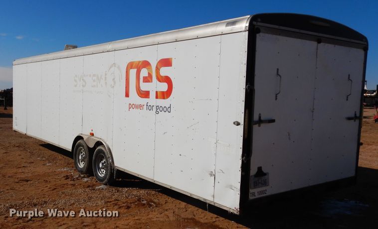 image for item DK0228 2011 TNT THR8.530TA  enclosed cargo trailer