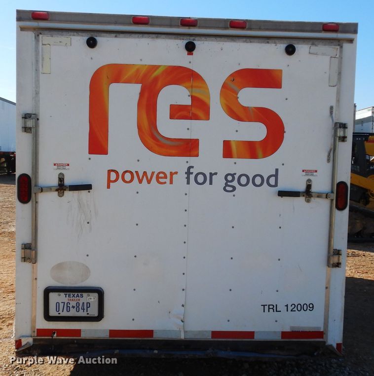 image for item DK0229 2013 Forest River  enclosed cargo trailer