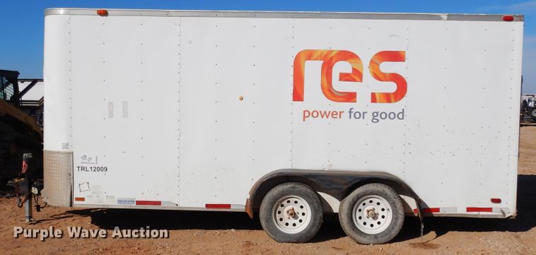 image for item DK0229 2013 Forest River  enclosed cargo trailer