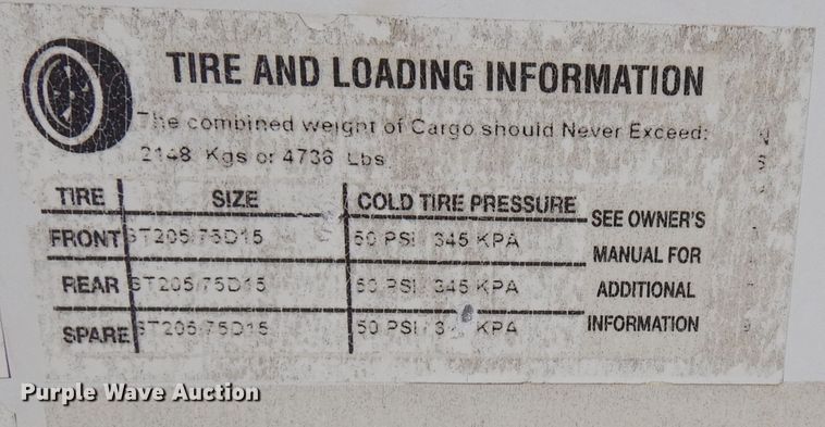 image for item DK0229 2013 Forest River  enclosed cargo trailer