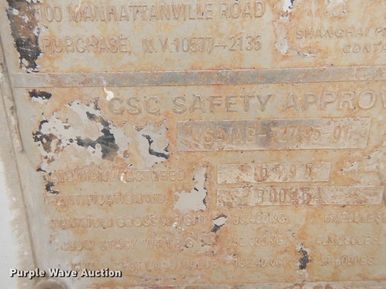 image for item DK0289 Conex storage container