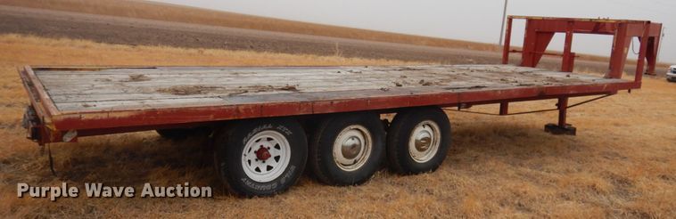 image for item DM5391 1976 Lundgren  equipment trailer