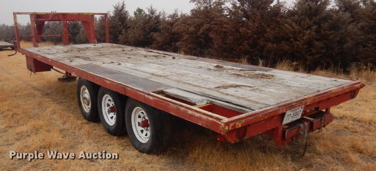 image for item DM5391 1976 Lundgren  equipment trailer