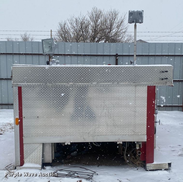 image for item DM8358 Pumper fire truck bed