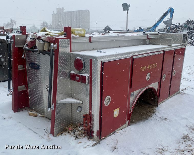 image for item DM8358 Pumper fire truck bed