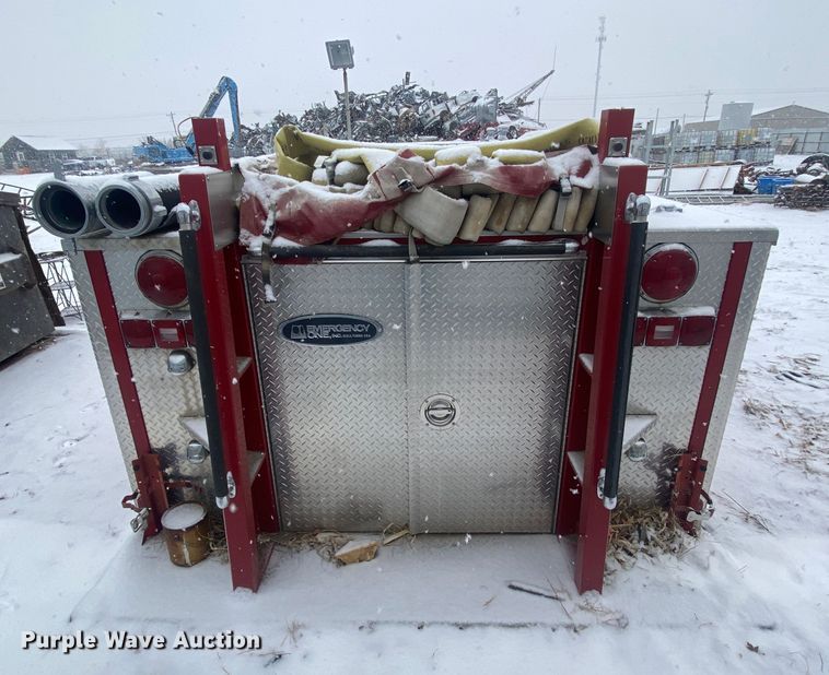 image for item DM8358 Pumper fire truck bed