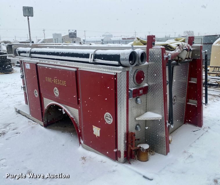 image for item DM8358 Pumper fire truck bed