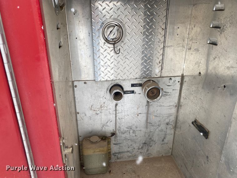 image for item DM8358 Pumper fire truck bed