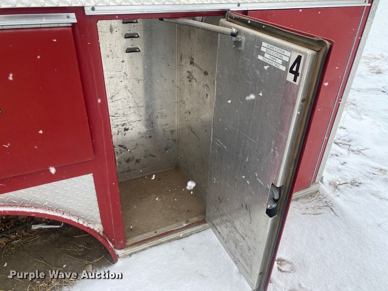 image for item DM8358 Pumper fire truck bed