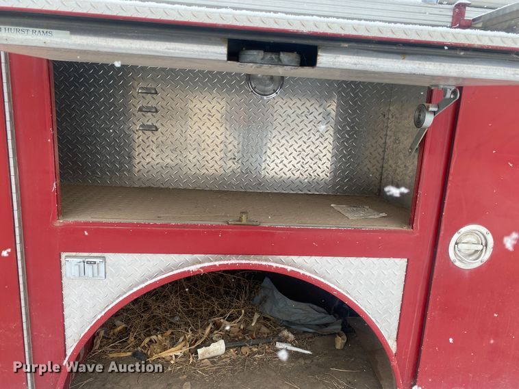 image for item DM8358 Pumper fire truck bed
