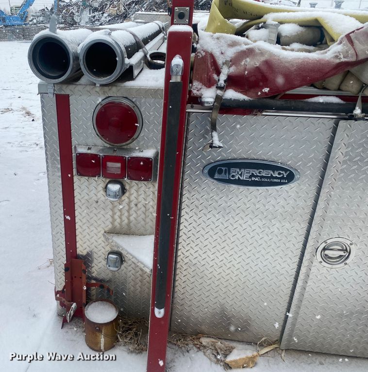 image for item DM8358 Pumper fire truck bed