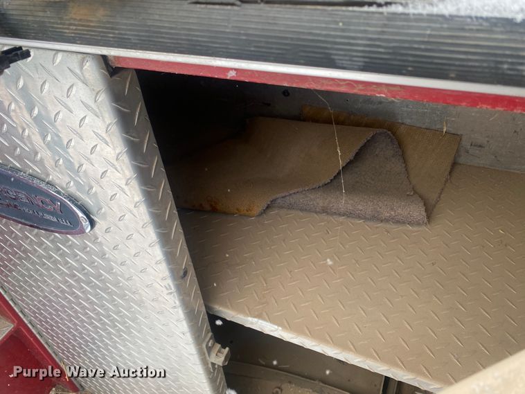 image for item DM8358 Pumper fire truck bed