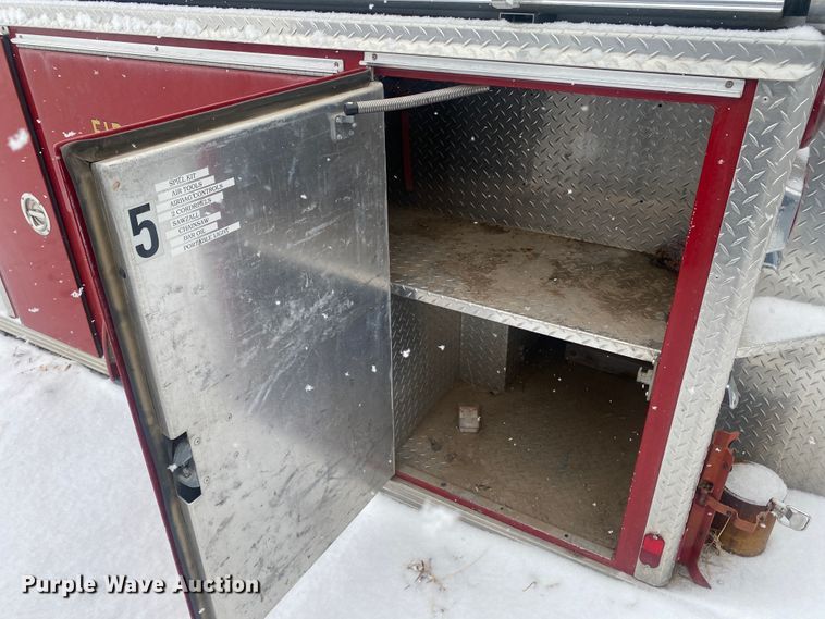 image for item DM8358 Pumper fire truck bed
