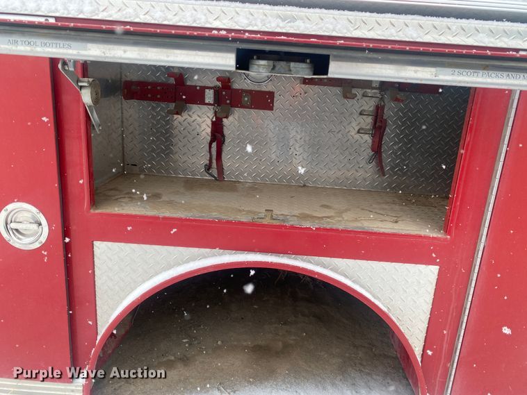 image for item DM8358 Pumper fire truck bed
