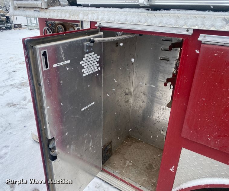 image for item DM8358 Pumper fire truck bed