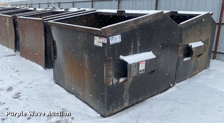 image for item DM8359 (4) steel dumpsters