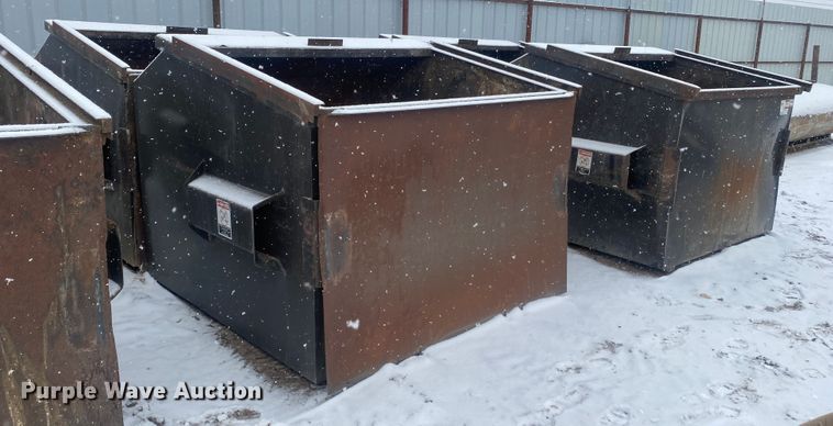 image for item DM8359 (4) steel dumpsters